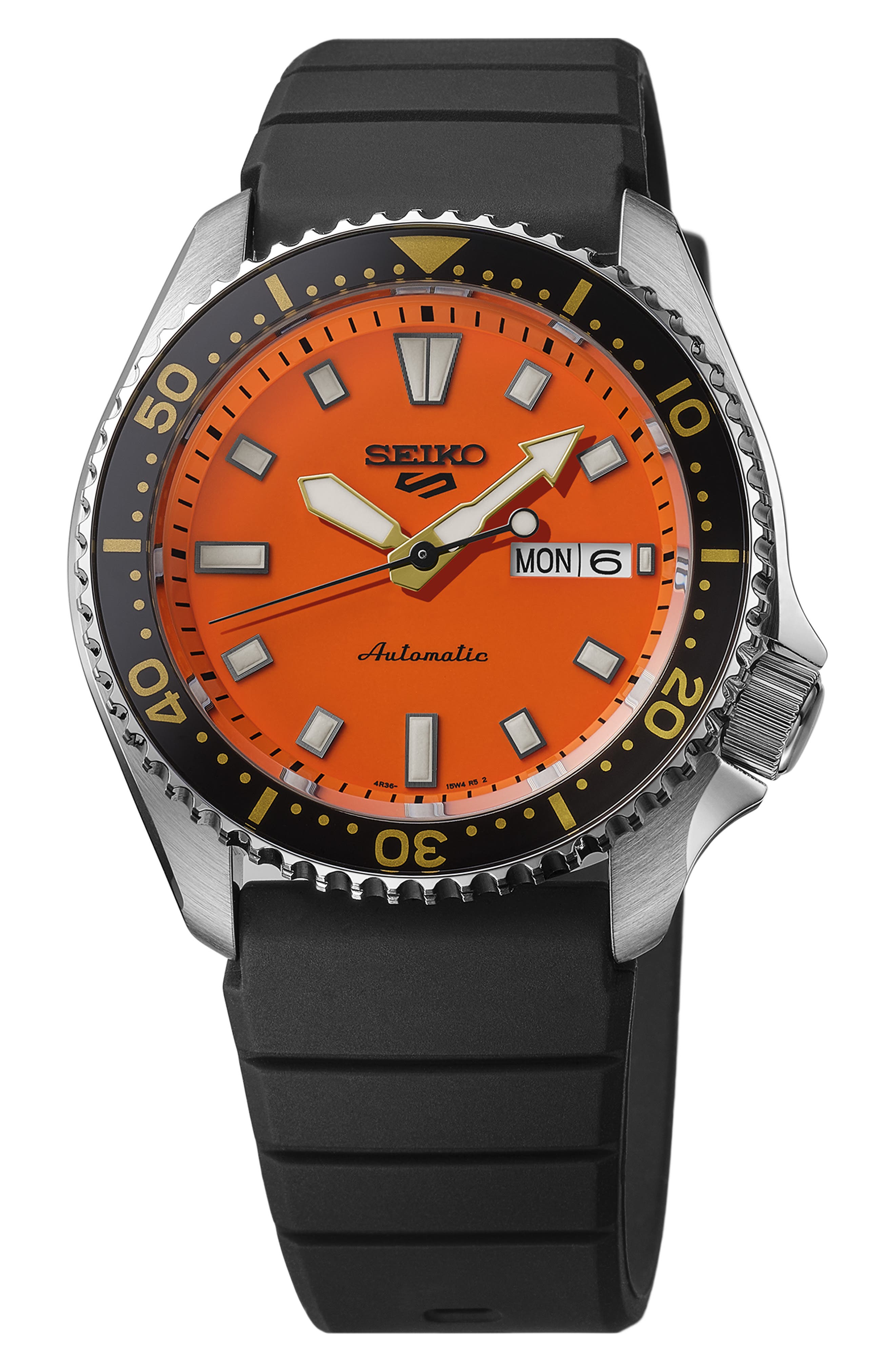 selected ORANGE