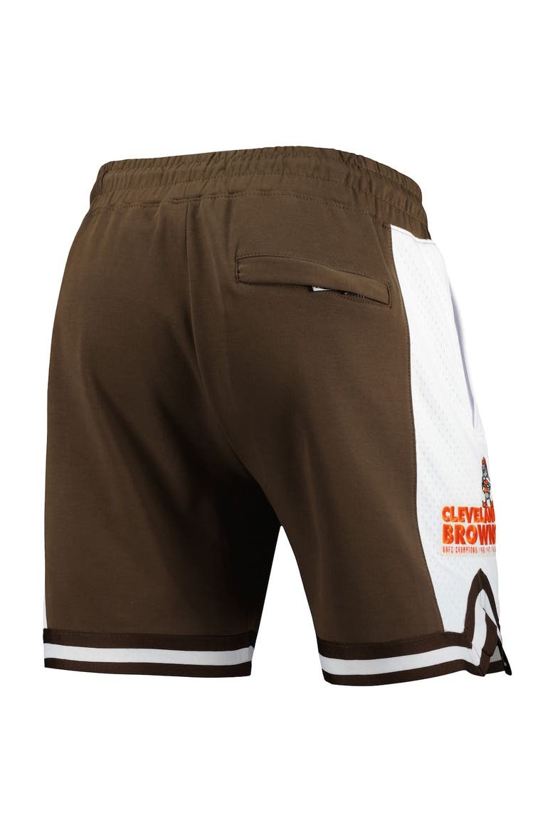 Men's Pro Standard Brown Cleveland Browns Retro Classic 2.0 Shorts, Alternate, color, Brown