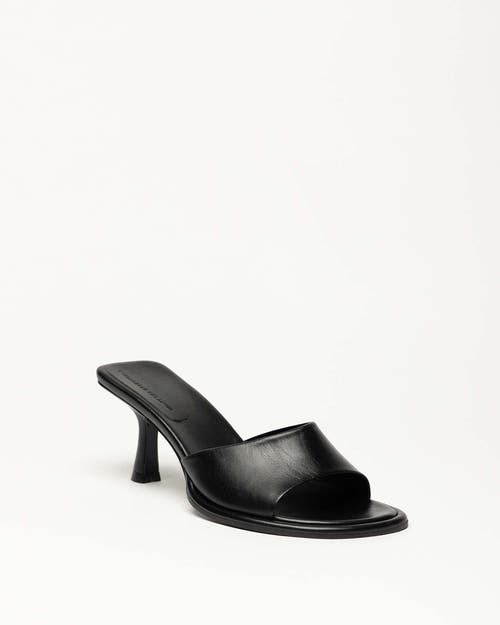 Want Les Essentiels De La Vie Want Les Essentiels Holton Smooth Leather Heel Sandal In Black