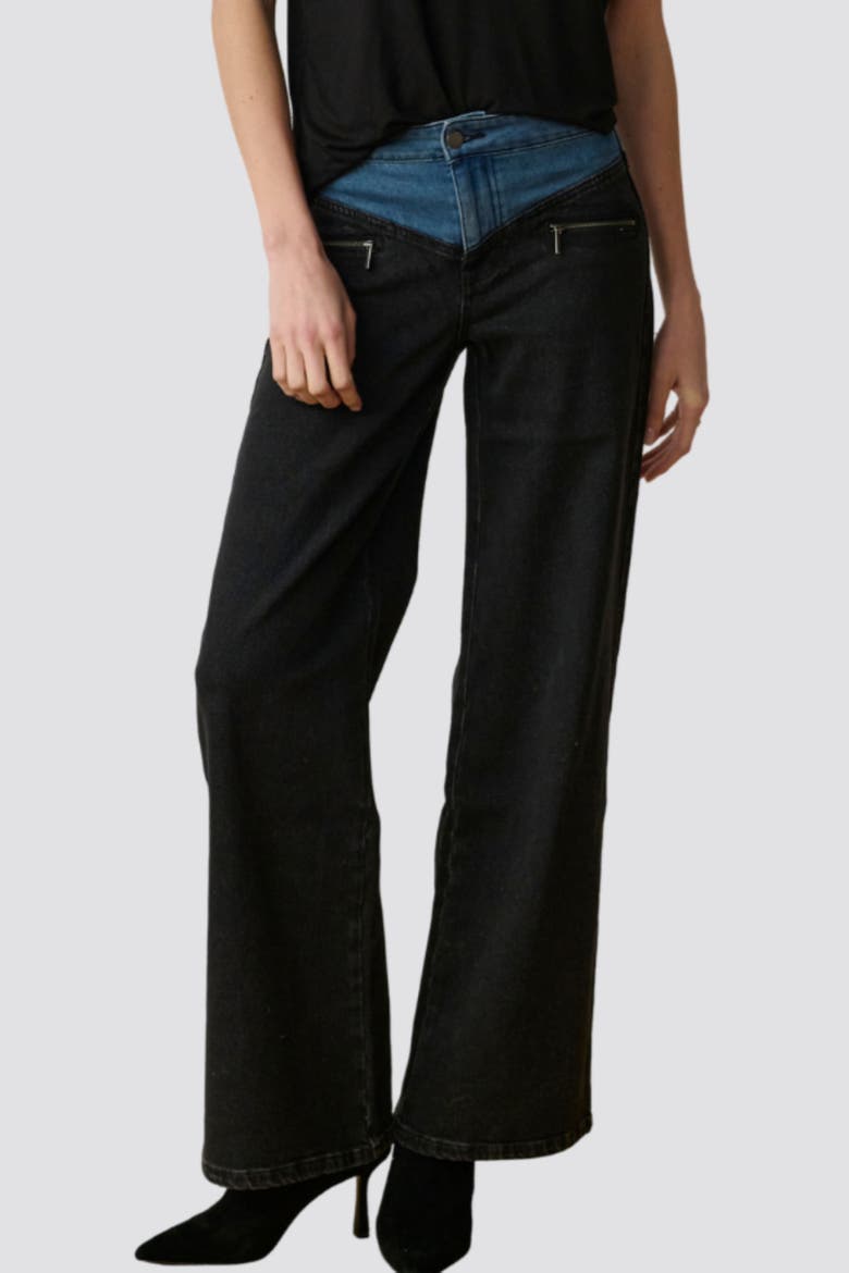 Ava Contrast Jean, Main, color, Doyers St.