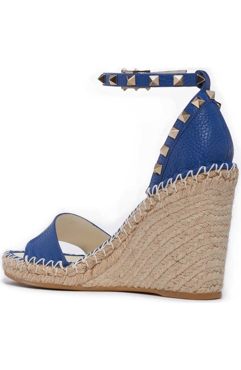 Valentino Garavani Rockstud Espadrille Wedge, Alternate, color,
