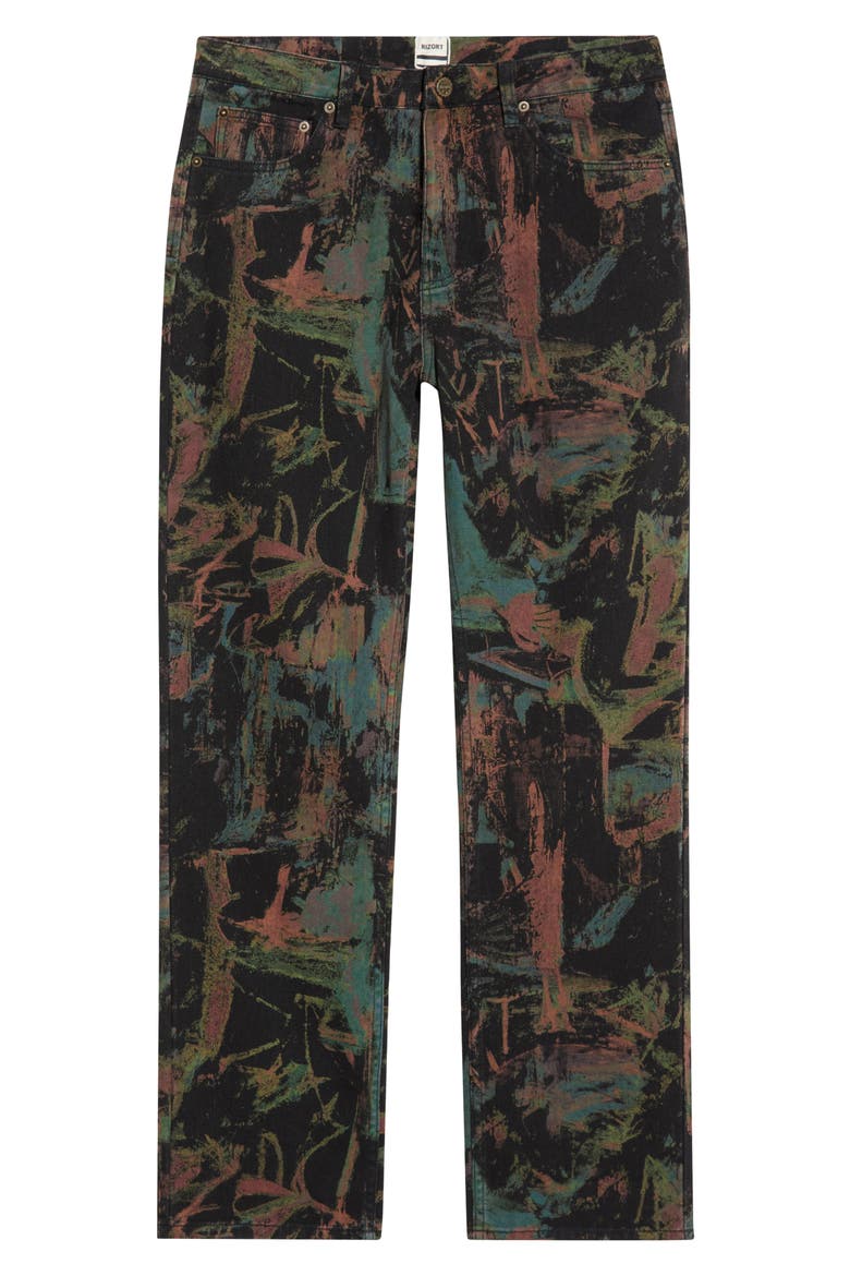 Artist Denim Jeans, Alternate, color, BLACK