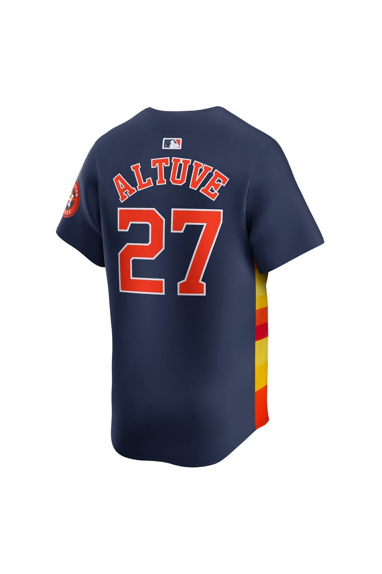 Men's Nike Jose Altuve Navy Houston Astros Alternate Limited Player Jersey, Alternate, color, Navy