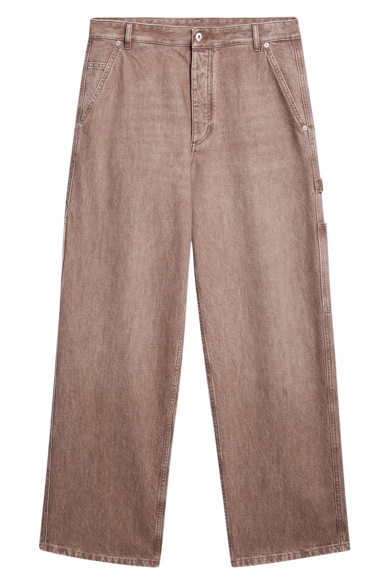 Denim Carpenter Jeans, Alternate, color, 2082 BROWN
