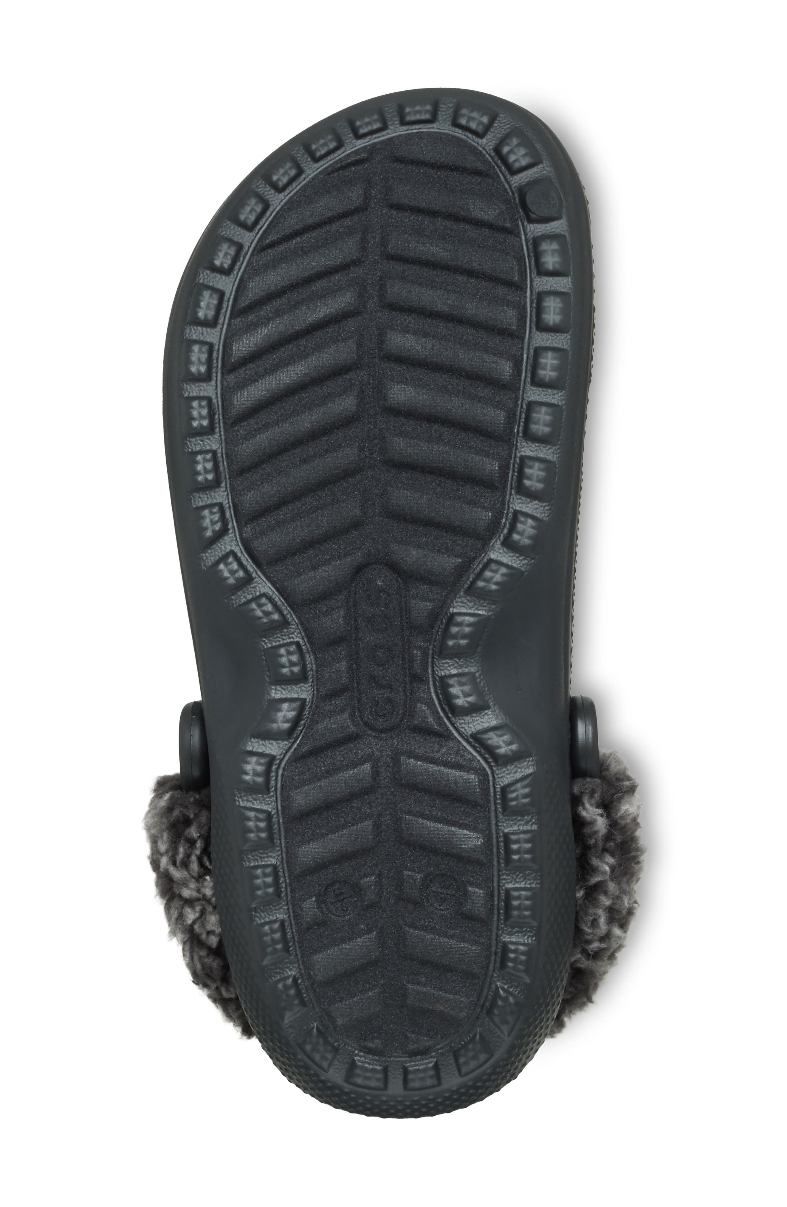 CROCS Classic Fleece Lined Clog, Alternate, color, Black