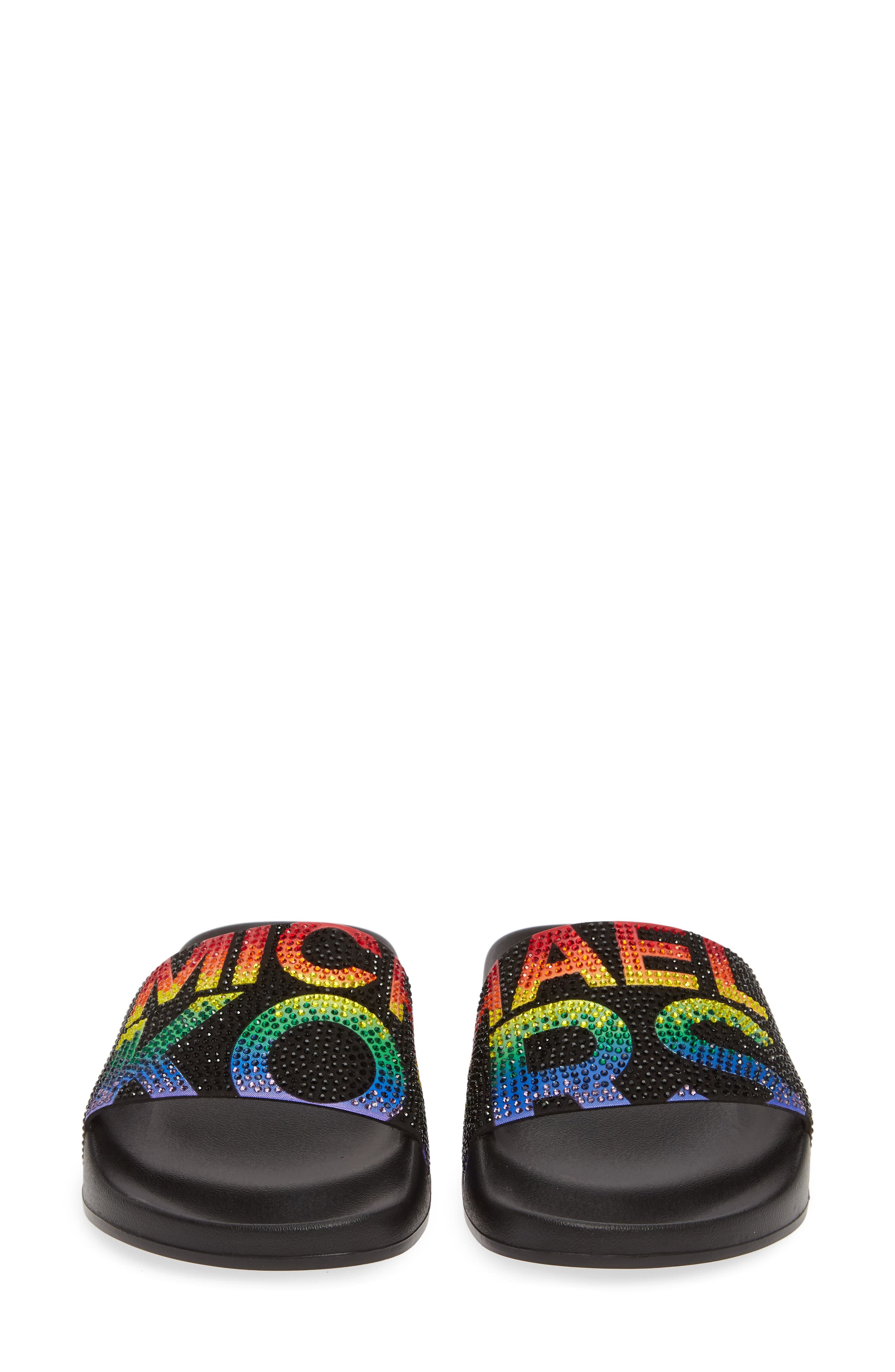 MICHAEL Michael Kors Gilmore Slide Sandal, Alternate, color, 