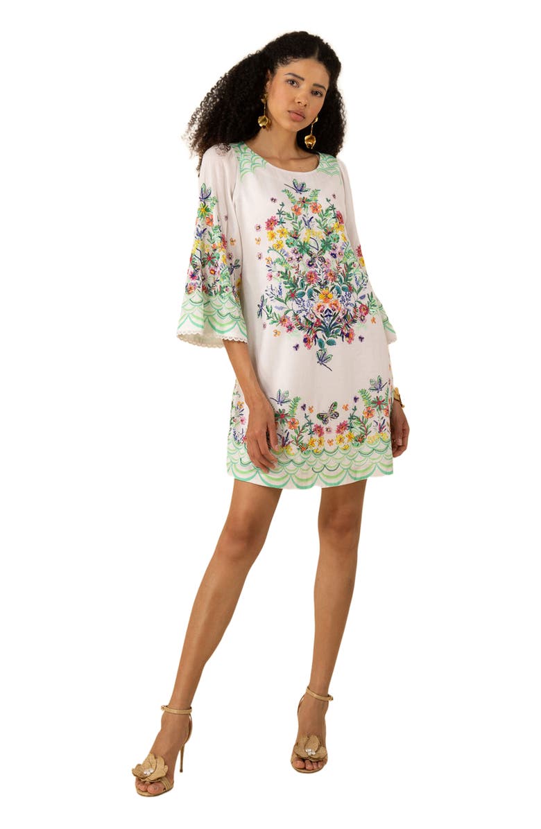 Hale Bob Allyson Cotton Voile Dress, Main, color, 