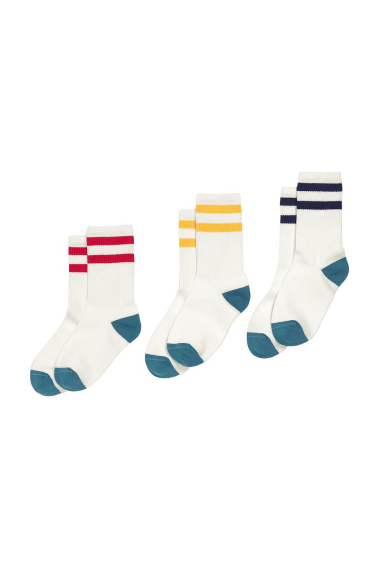 Athletic Sock 3-Pack, Alternate, color, Primary Mix