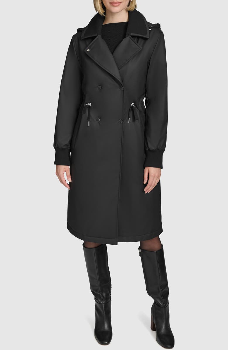 Andrew Marc Finley Water Resistant Trench Coat, Main, color, 