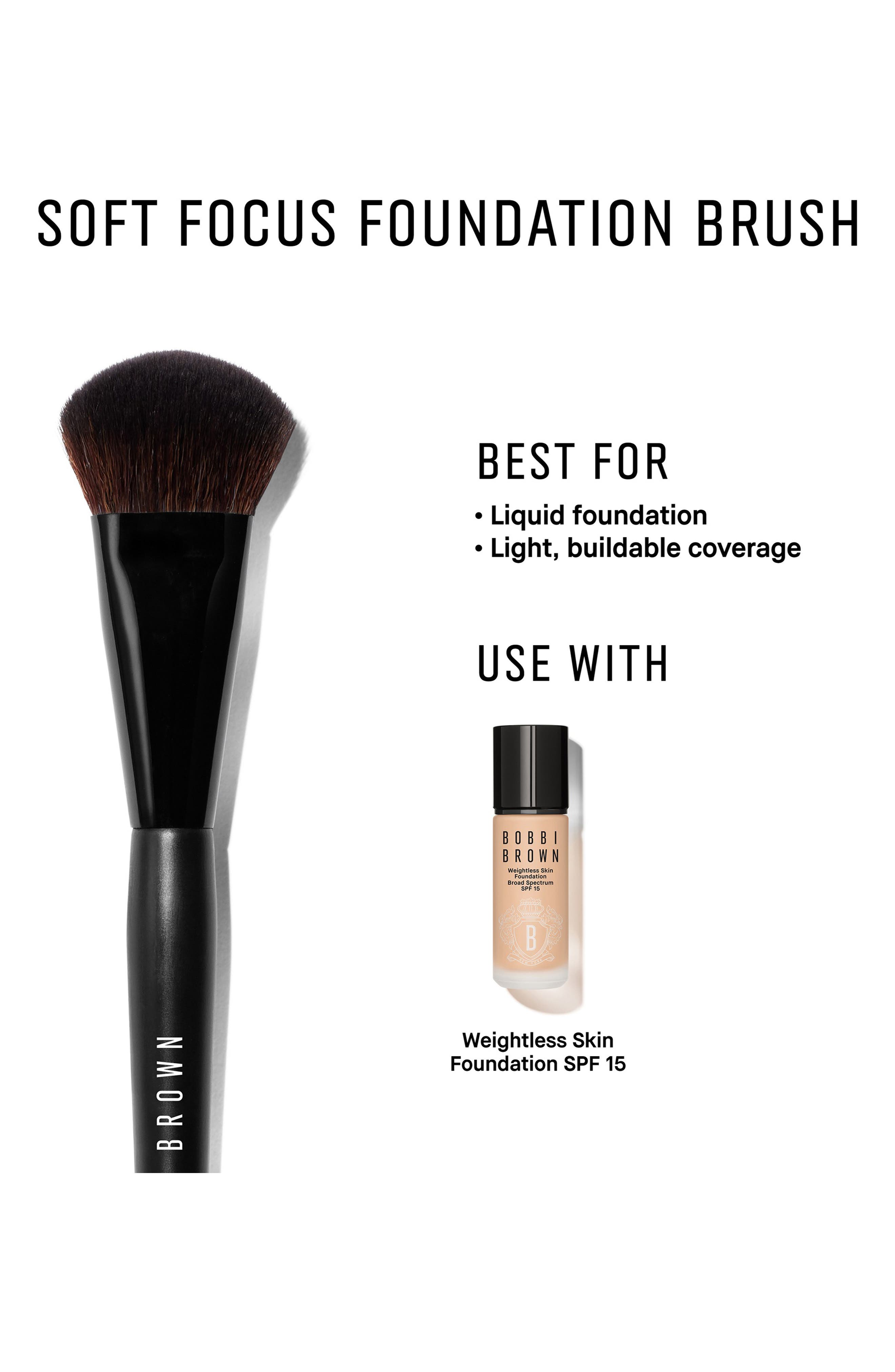 Bobbi Brown Soft Focus Liquid Foundation Brush (Women) | Nordstrom