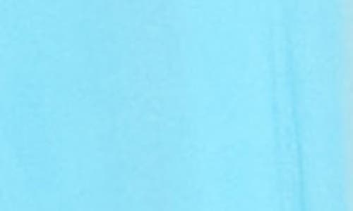Boho Me Eyelet Button-up Shirt In Aqua