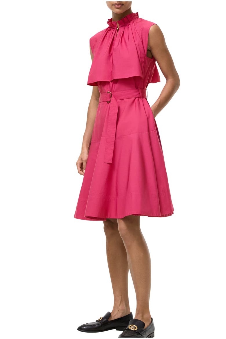 Cotton Poplin Dress, Main, color, Mauvewood pink