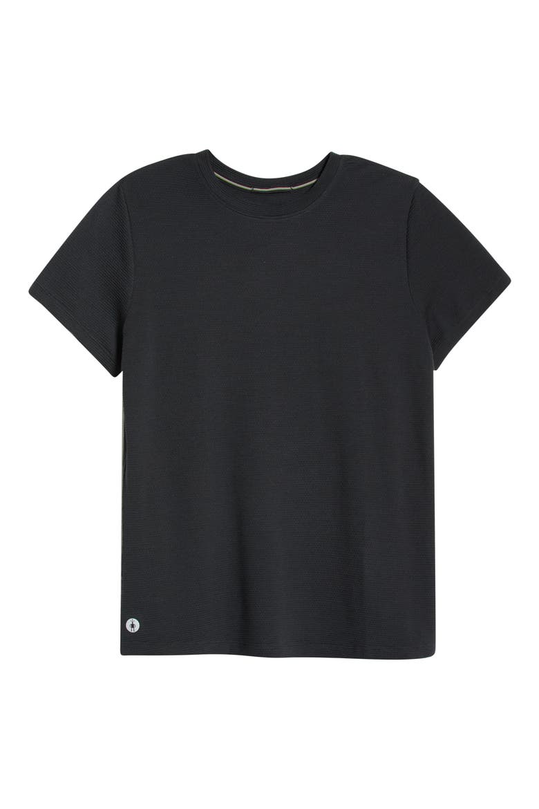 Active Mesh Short Sleeve T-Shirt, Alternate, color, BLACK