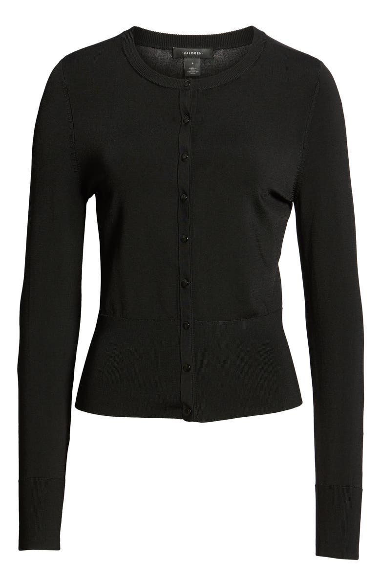 Halogen<sup>®</sup> Snap Front Cardigan, Alternate, color,