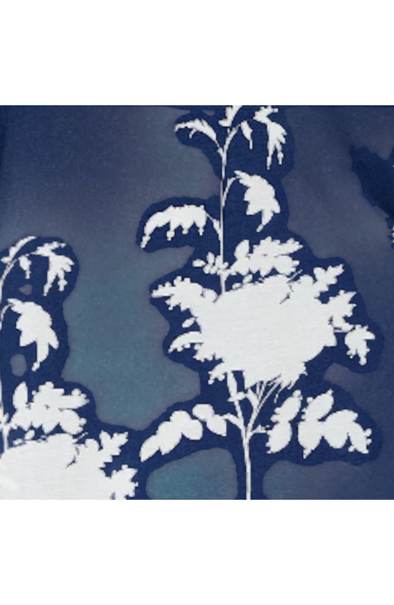 Cynthia Rowley Everyday Cotton Tee, Alternate, color, Navy/White