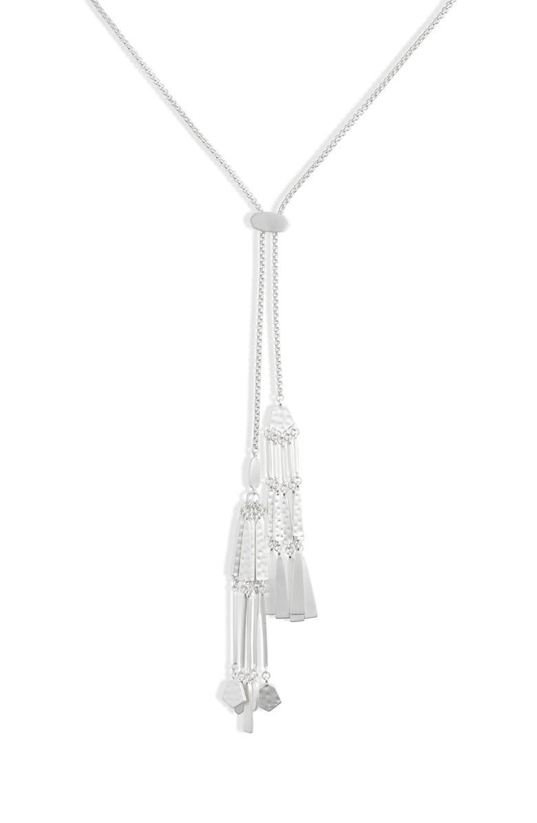 Kendra Scott Lainey Long Tassel Necklace, Alternate, color,