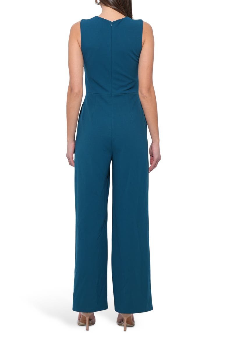 Frina Knit Sweetheart Jumpsuit, Alternate, color, TEAL