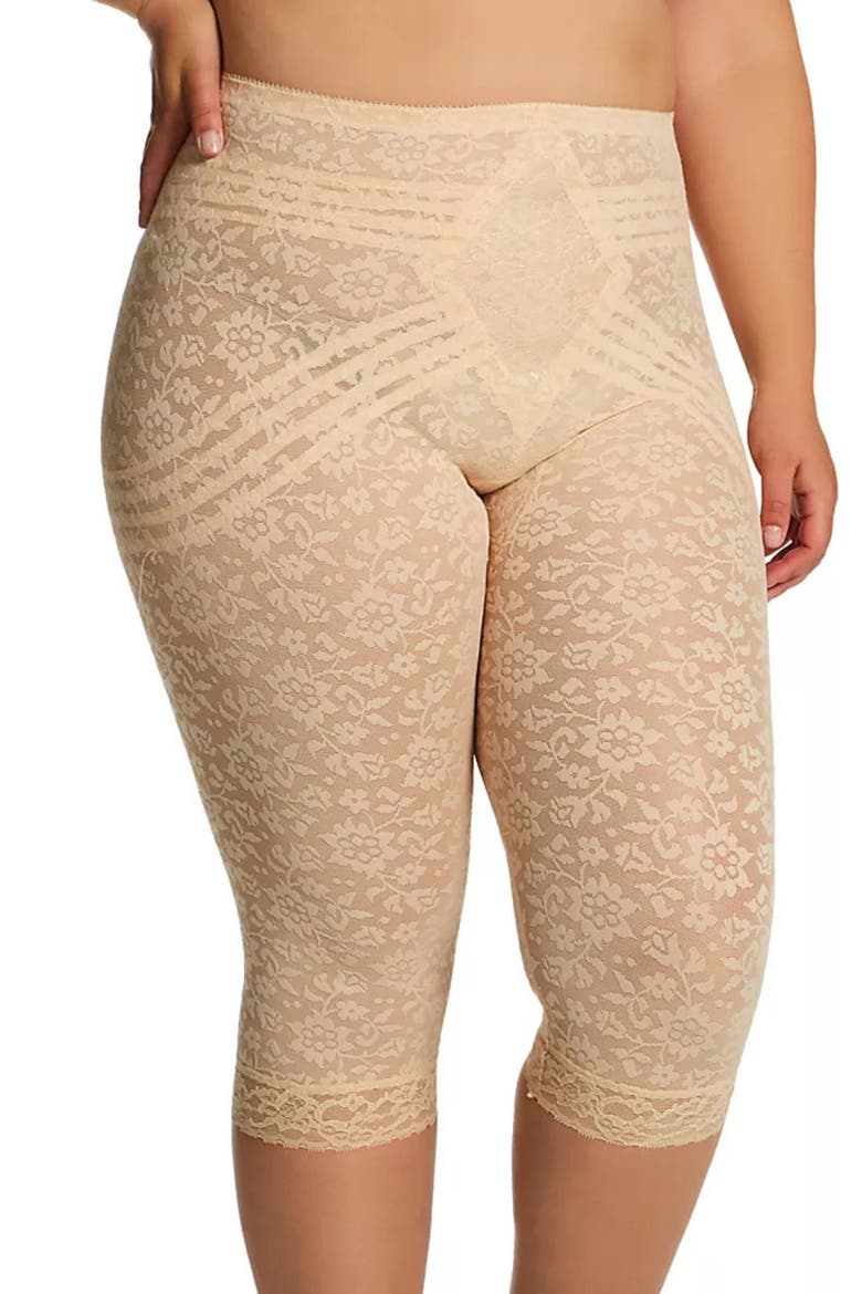 Extra Firm Leg Shaper Leggings, Alternate, color, Beige