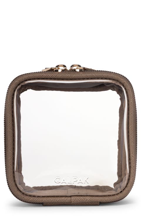 Tiny Clear Cosmetics Case