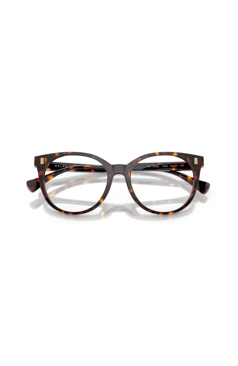RALPH 49mm Phantos optical glasses, Alternate, color, Tortoise