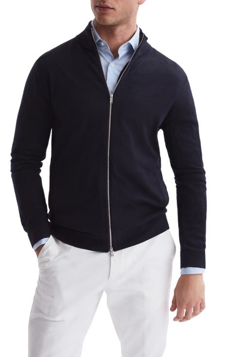 Hampshire Wool Zip Cardigan