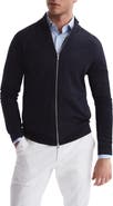 Reiss Hampshire Wool Zip Cardigan