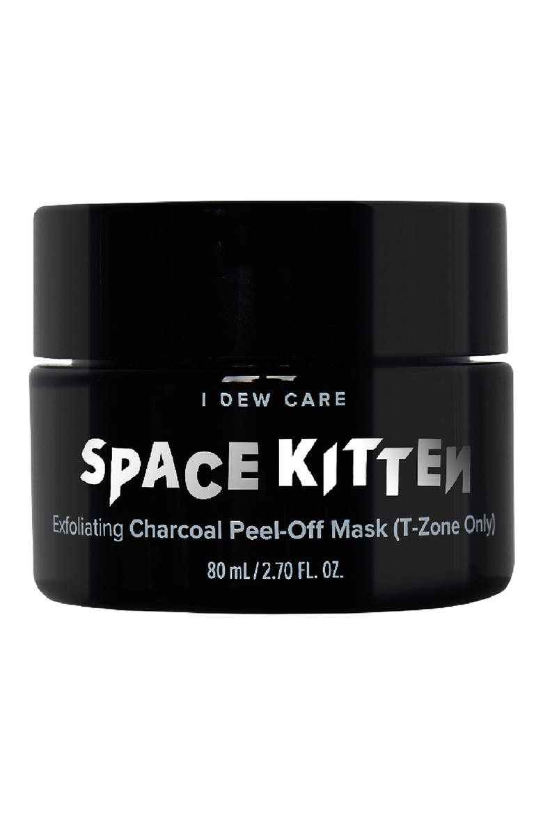 Space Kitten Exfoliating Charcoal Peel Off Mask, Main, color, NO COLOR