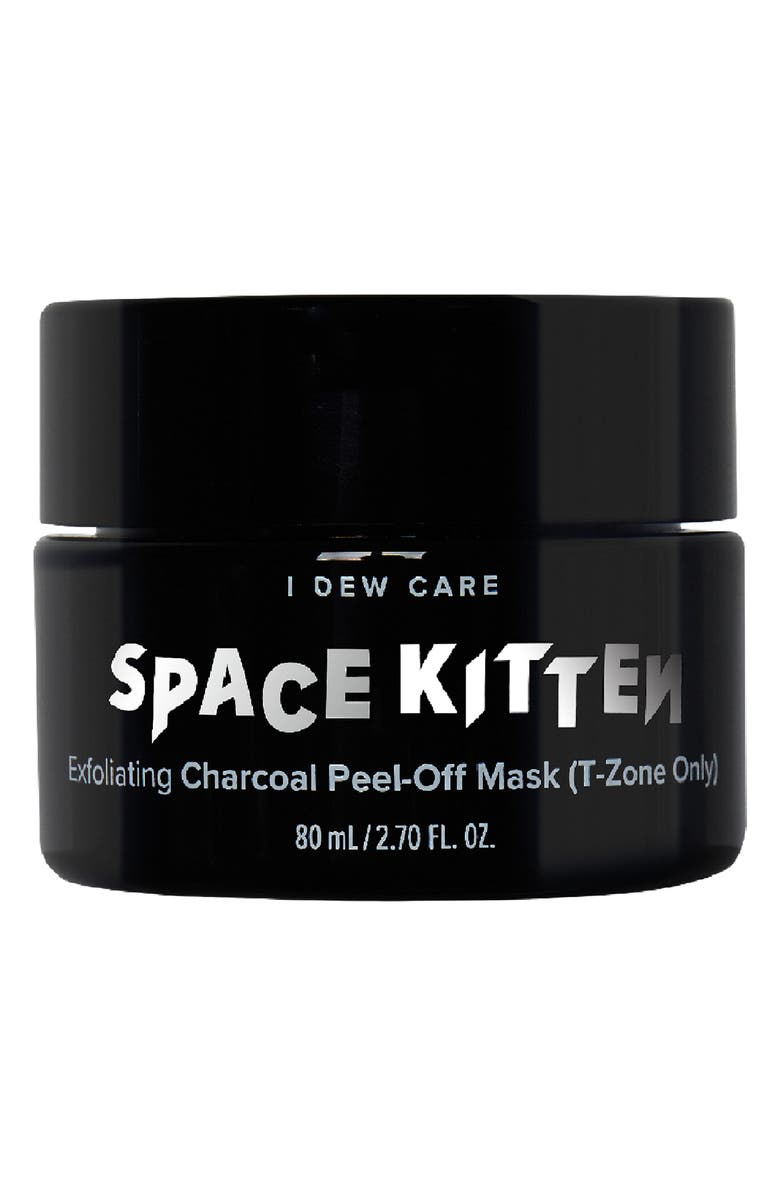 I DEW CARE Space Kitten Exfoliating Charcoal Peel Off Mask, Main, color, 