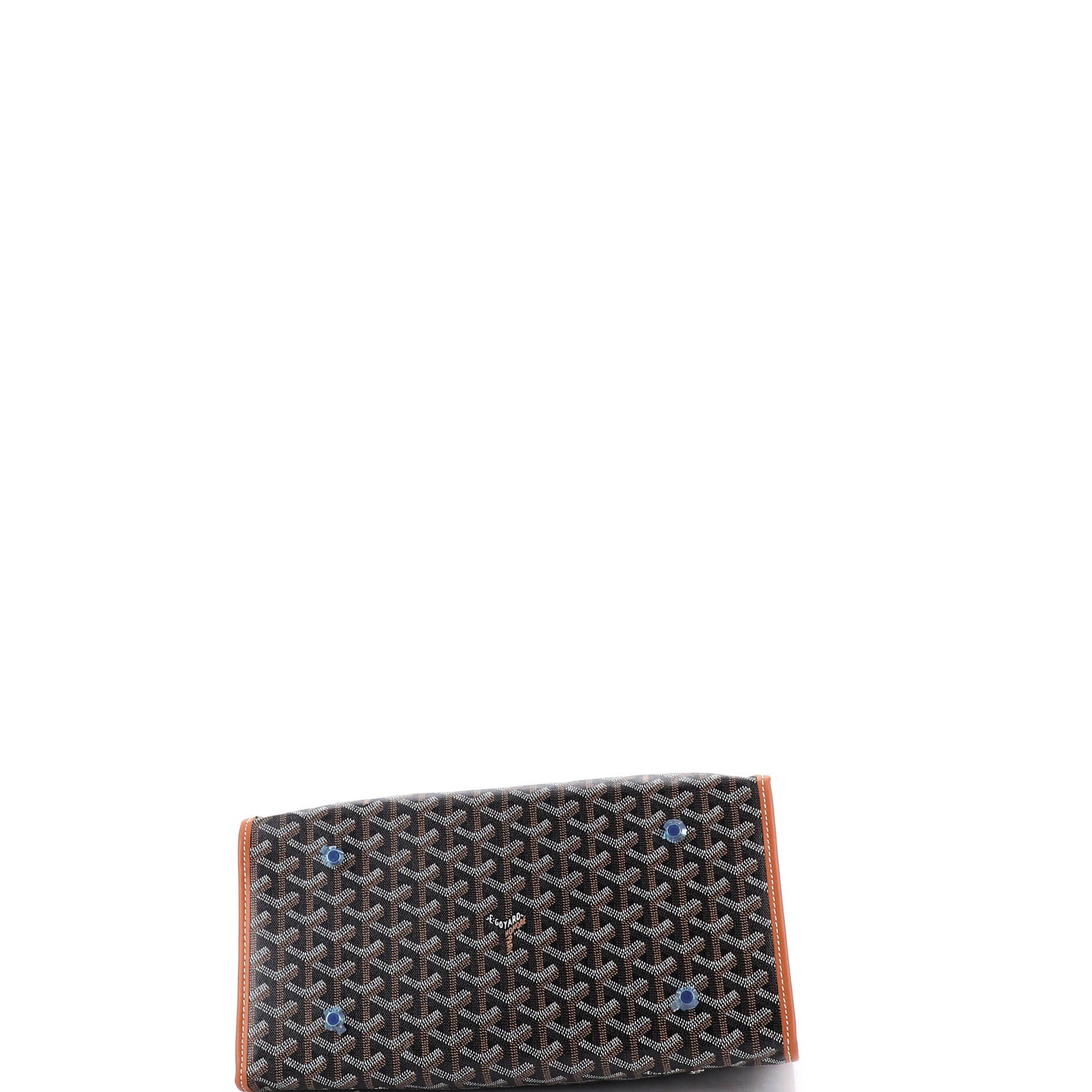 Pre-Owned Goyard Sainte Lucie Bag Coated Canvas, Alternate, color, Brown