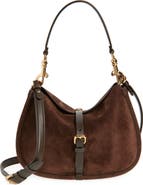 Etro Belted Suede Hobo Bag