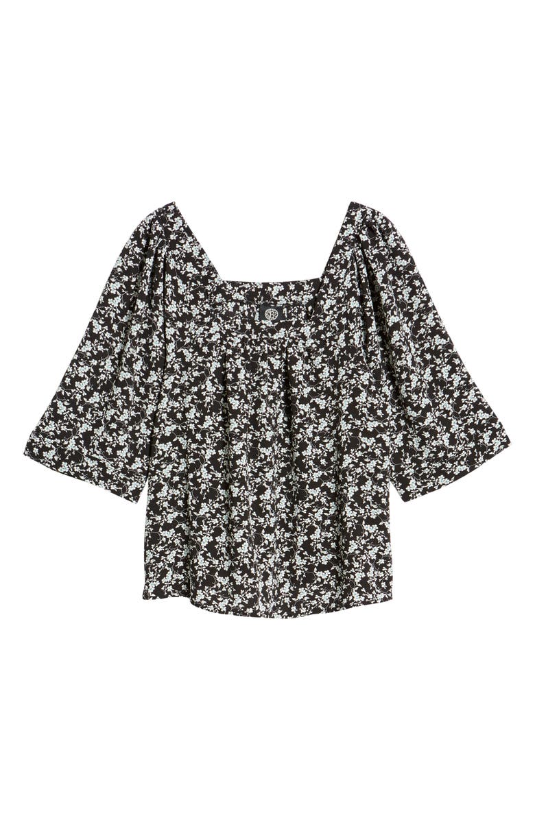 Bobeau Square Neck Top, Alternate, color, 