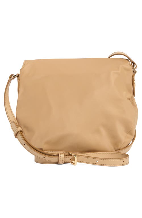 Marc Jacobs Preppy Nylon Mini Natasha Crossbody Bag In Iced Coffee