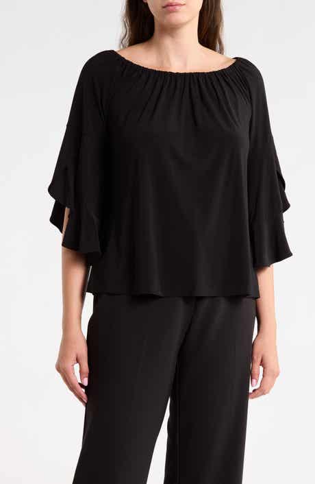 Tiered Sleeve Off the Shoulder Top