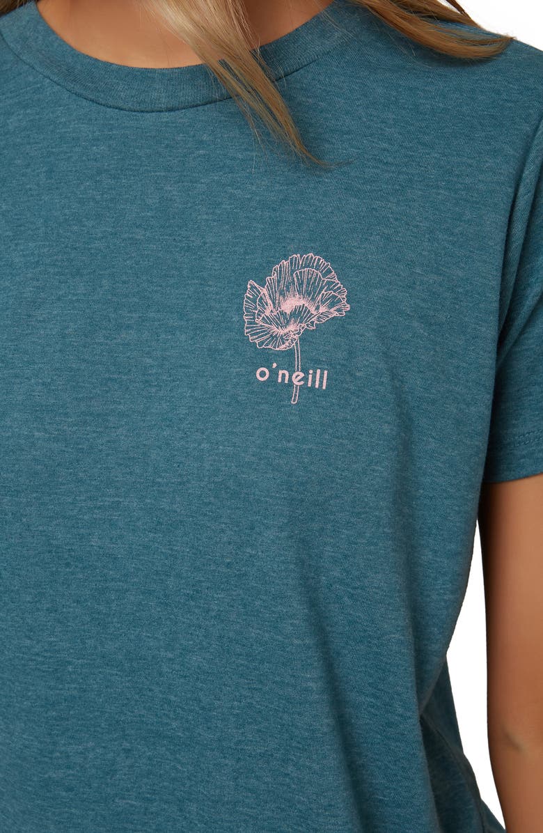 O'Neill Poppy Field Graphic Tee, Alternate, color, 