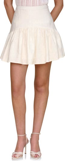 Linen Blend Skirt
