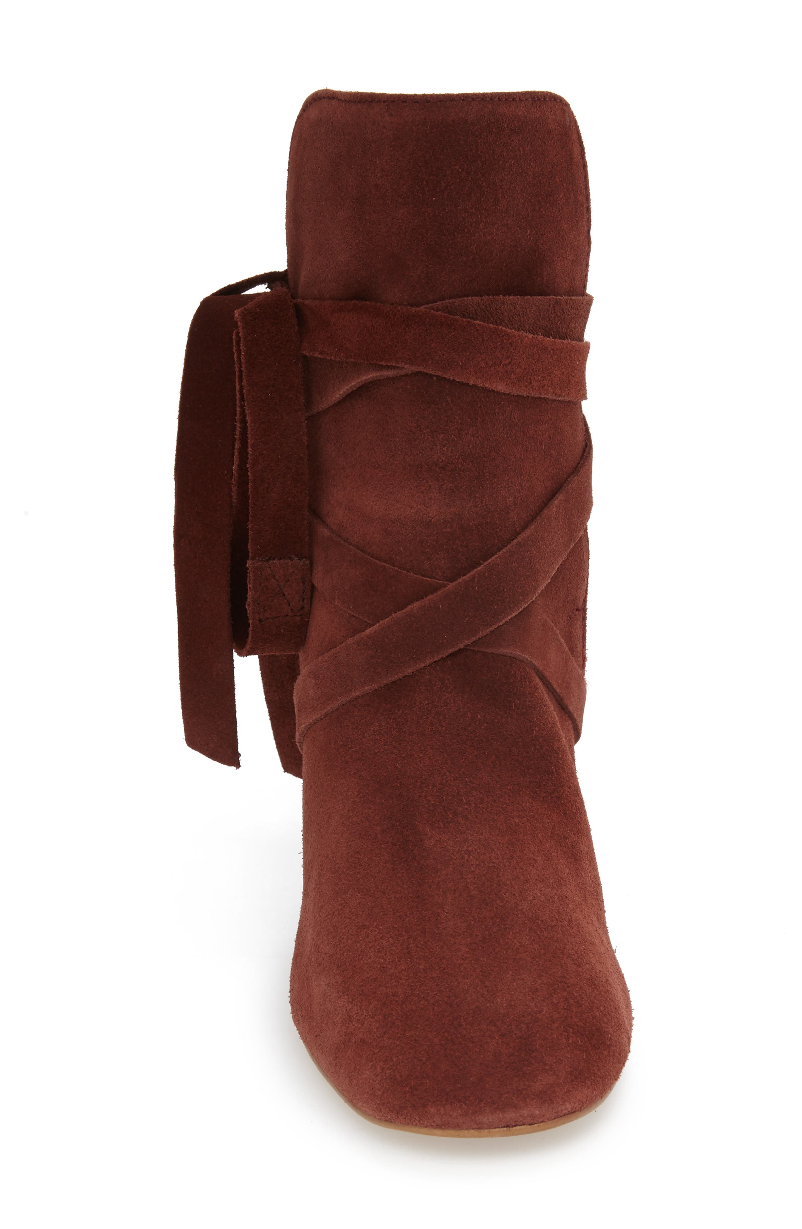 Topshop 'Anabel' Lace-Up Boots, Alternate, color, 