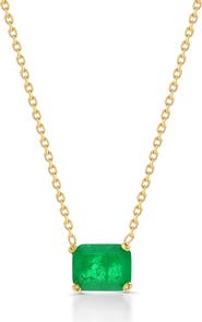 Gemma Azzurro Ivy Emerald Necklace