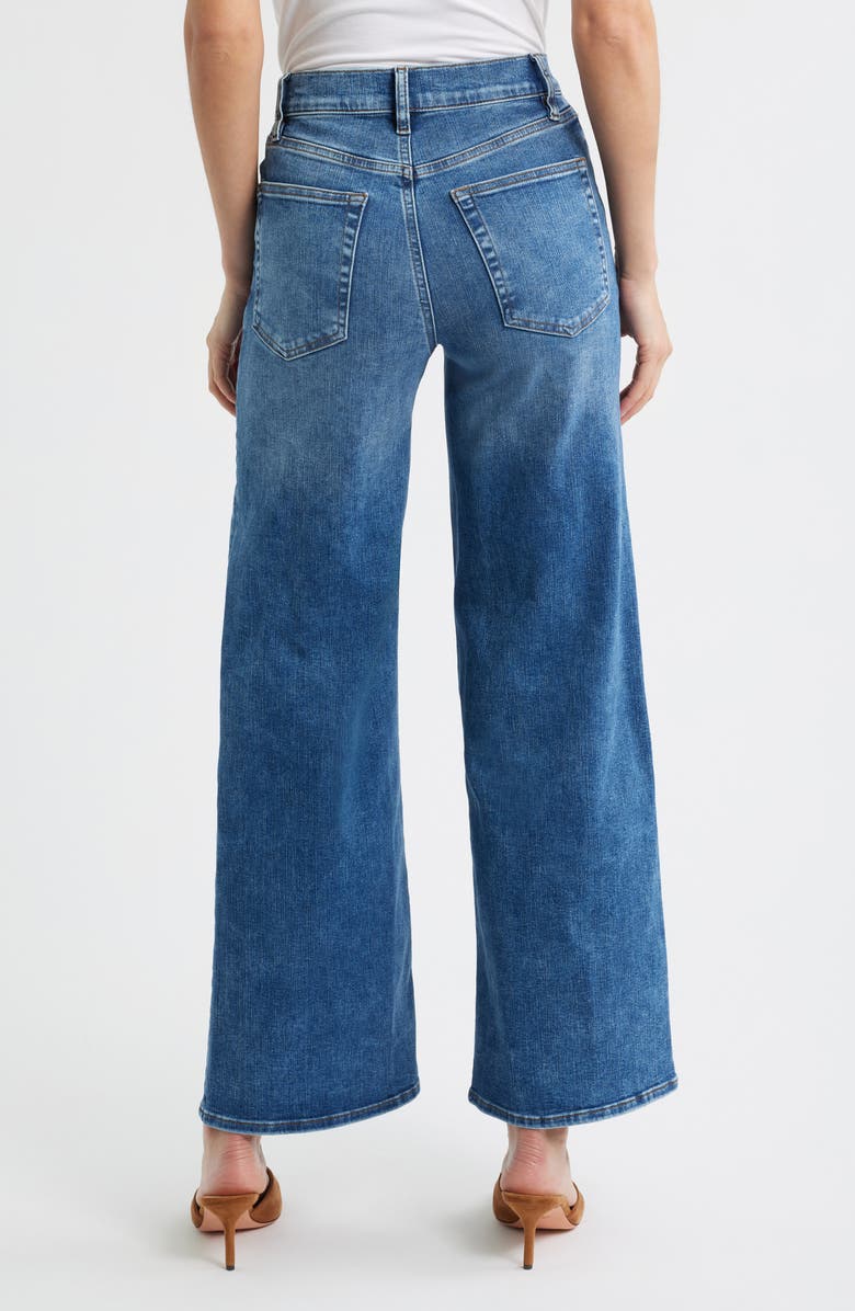 FRAME Le Slim Palazzo High Waist Wide Leg Jeans, Alternate, color, Canals