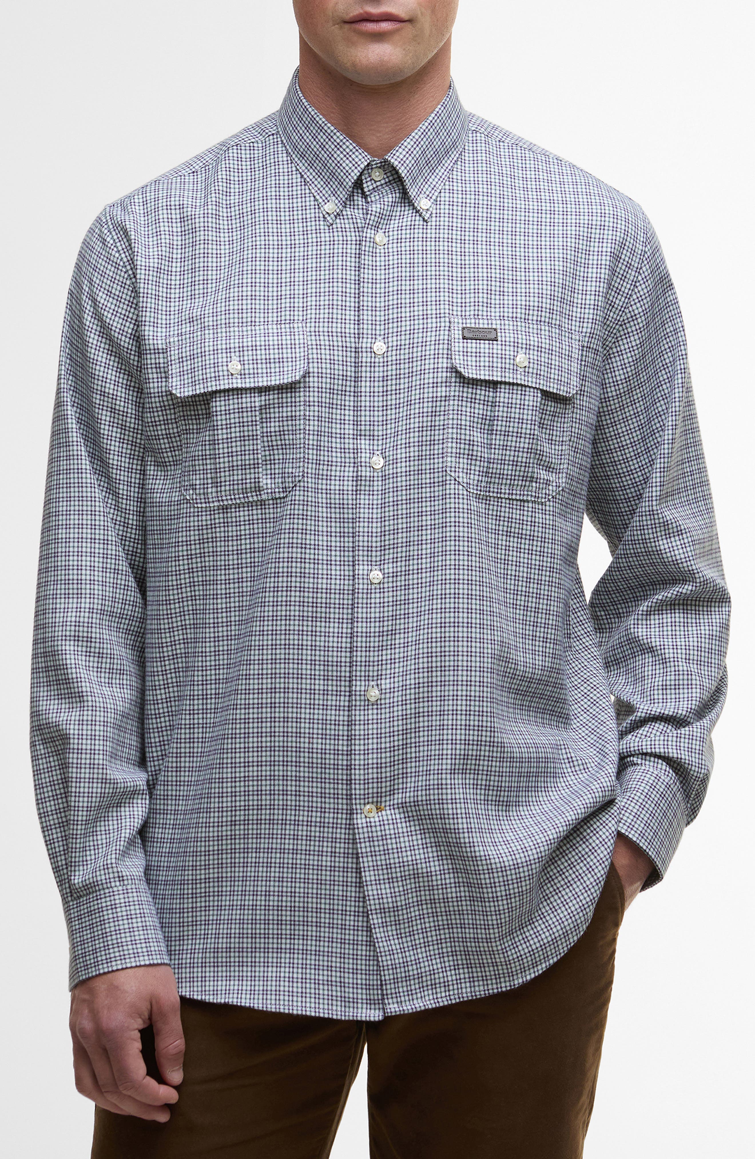 Fenn Performance Regular Fit Button-Down Shirt