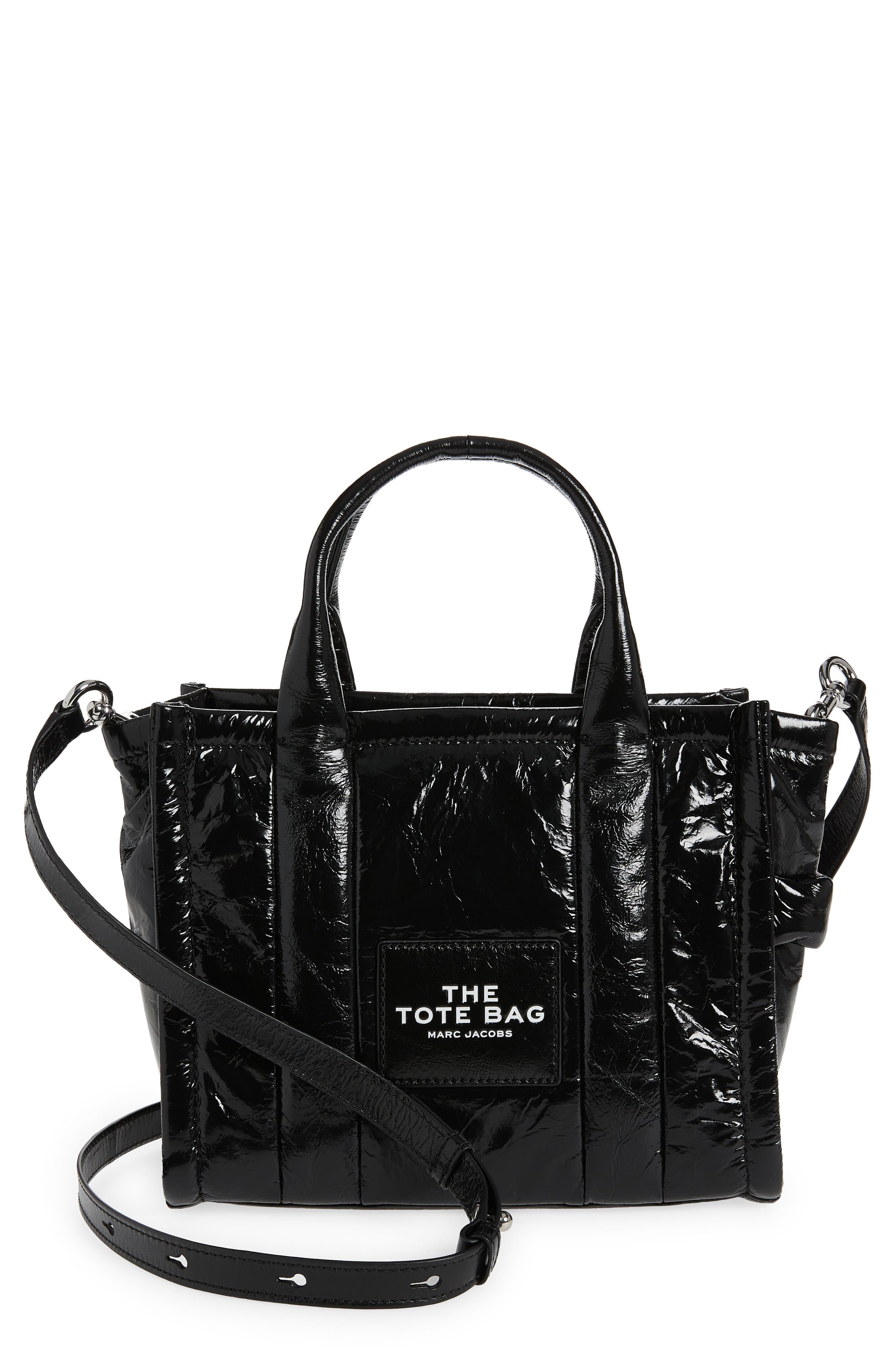 Marc Jacobs The Crinkle Leather Small Tote Bag | Nordstrom