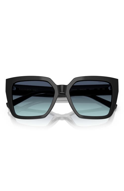 Tiffany & Co . 55mm Gradient Square Sunglasses In Multi