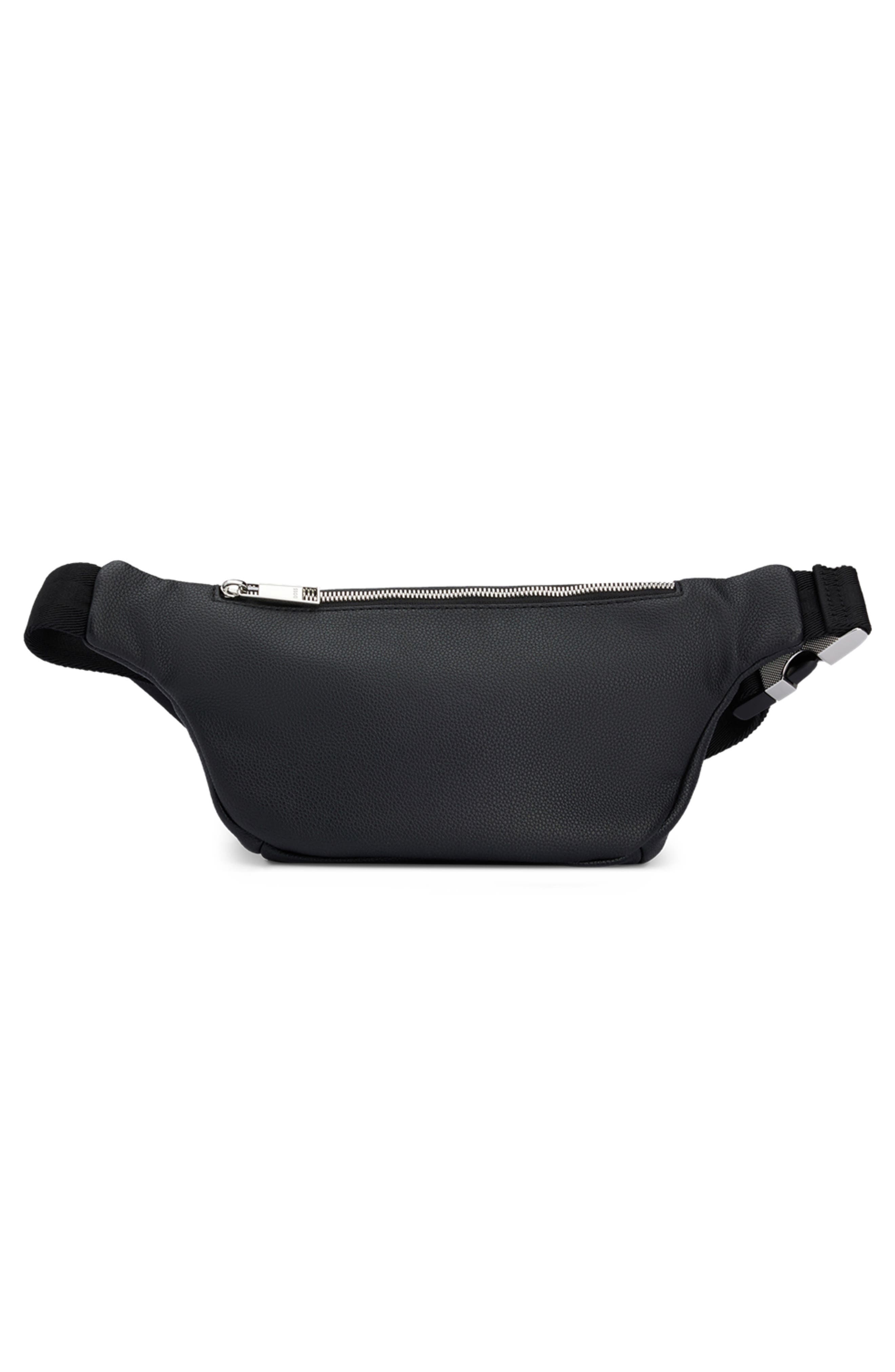 HUGO Ray Faux Leather Belt Bag, Alternate, color, Blk