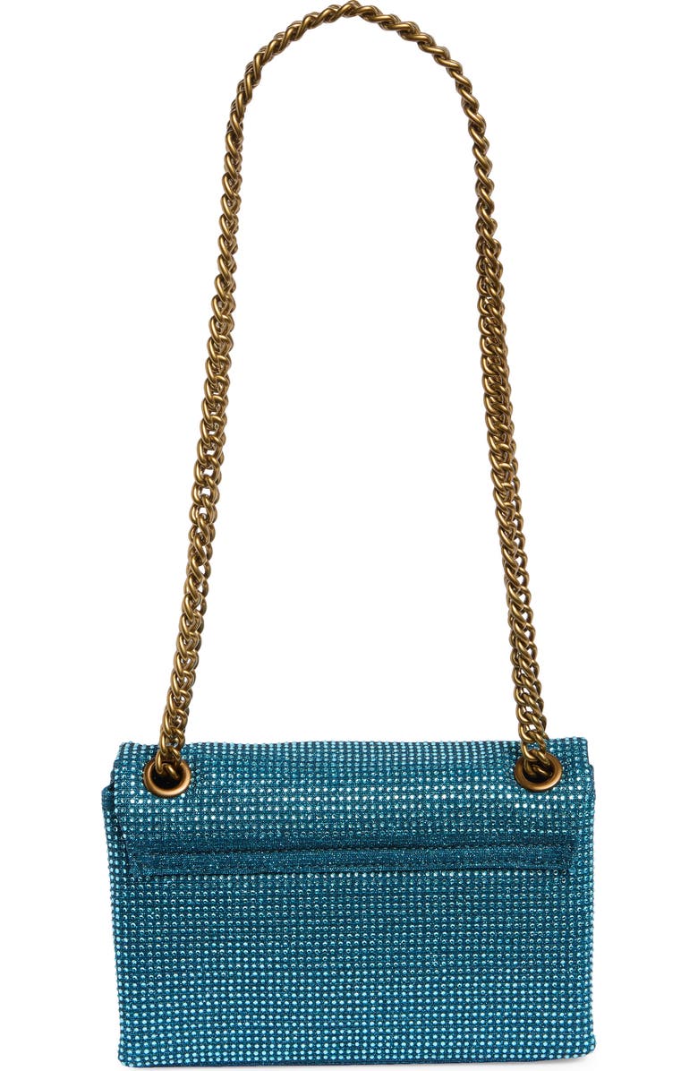 Kurt Geiger London Brixton Mini Plate Rhinestone Crossbody Bag, Alternate, color,
