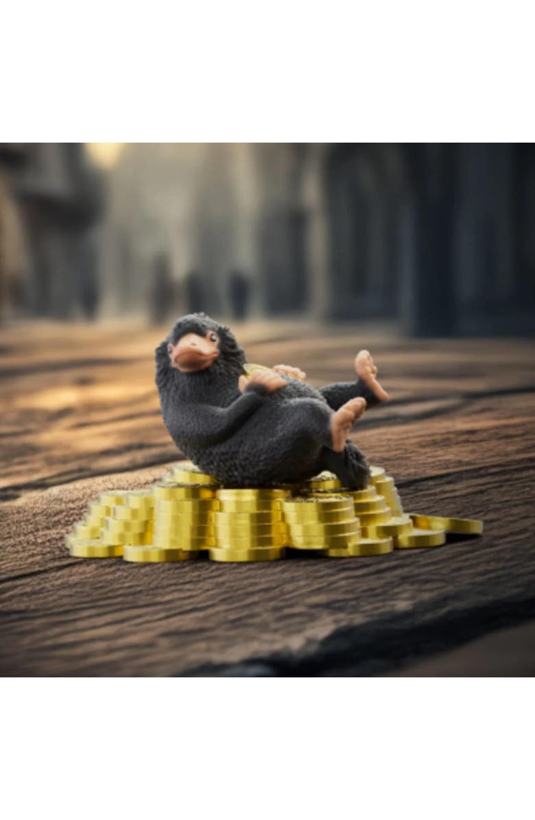 Schleich Wizarding World Niffler & Gold, Collectible Toy Figurine, Kids 6+, Alternate, color, Multicolored