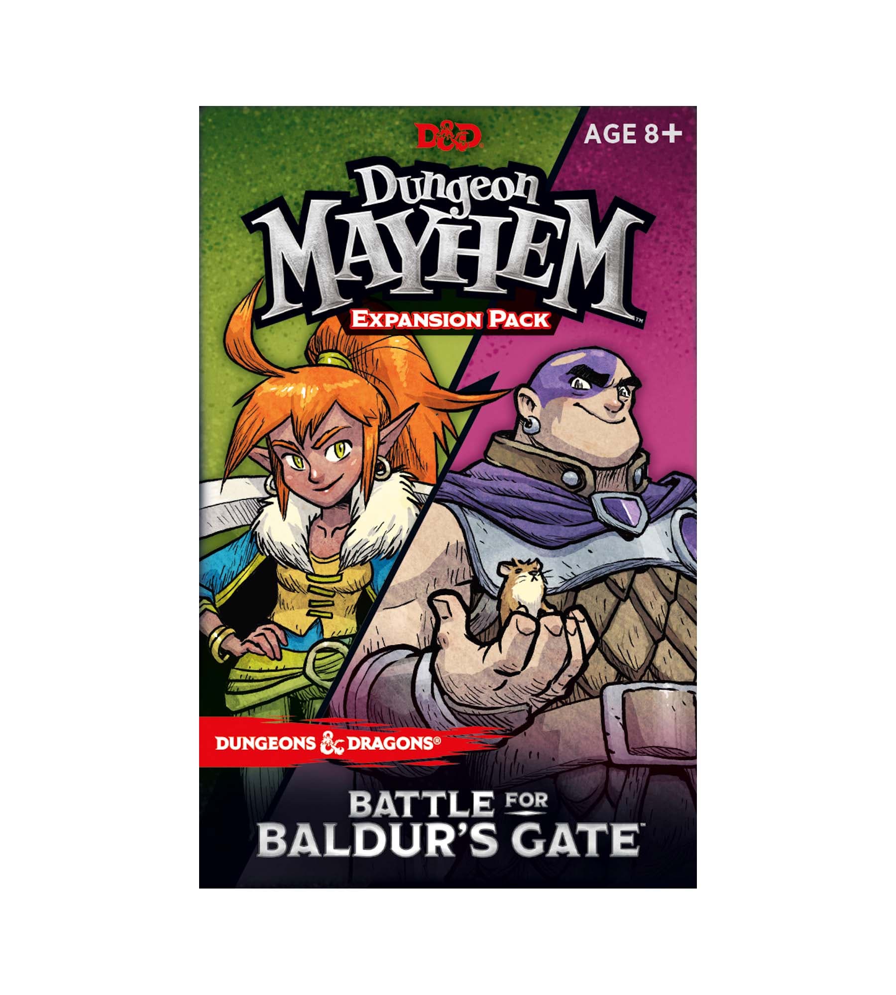 Dungeons & Dragons Dungeon Mayhem Expansion Pack Battle for Baldur's Gate in Multicolored 