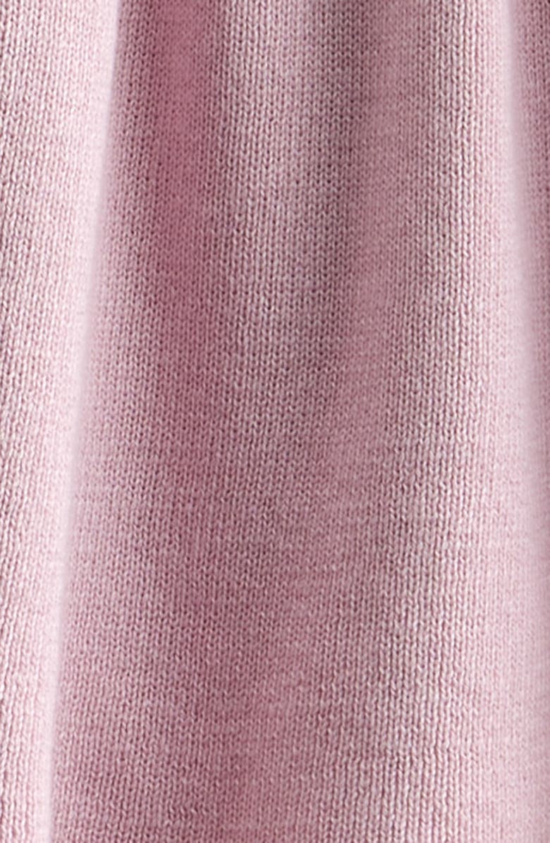 Nordstrom Ruffle Accent Skirted Sweater Bodysuit, Alternate, color, Purple Fragrant