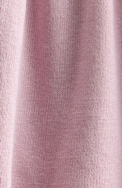 Nordstrom Ruffle Accent Skirted Sweater Bodysuit In Purple Fragrant