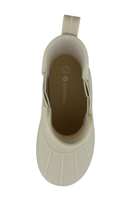 Sperry Kids' Pull-on Rain Boot In White
