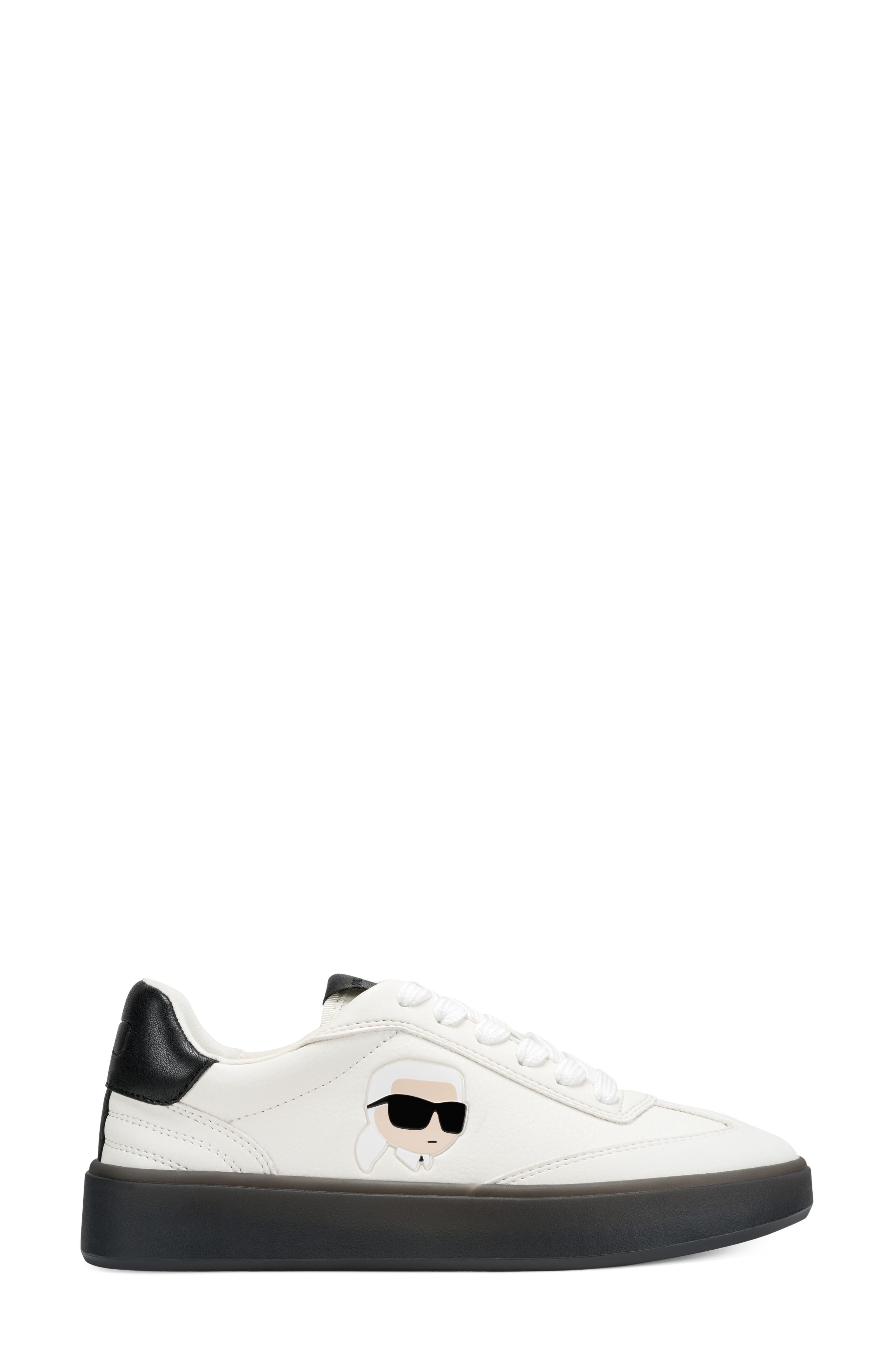 Sumava Leather Sneaker, Alternate, color, CREAM/ BLACK