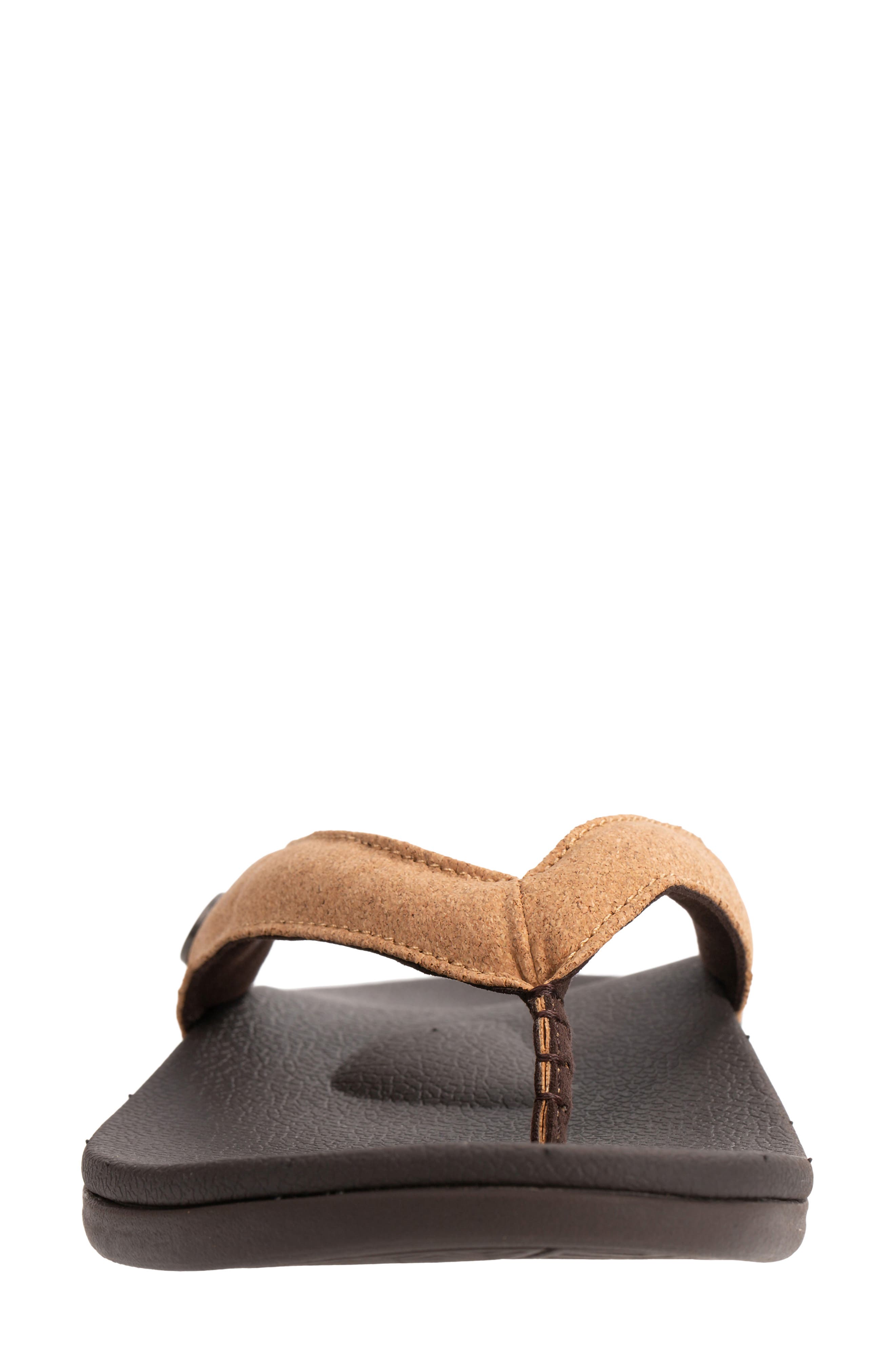 Chameleon Orthotic Flip Flop, Alternate, color, CORK